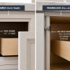 Framed vs frameless kitchen cabinet construction comparison — CabinetsASAP