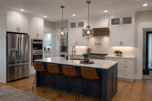 All-wood KCMA-certified kitchen cabinets installed in a modern kitchen — CabinetsASAP